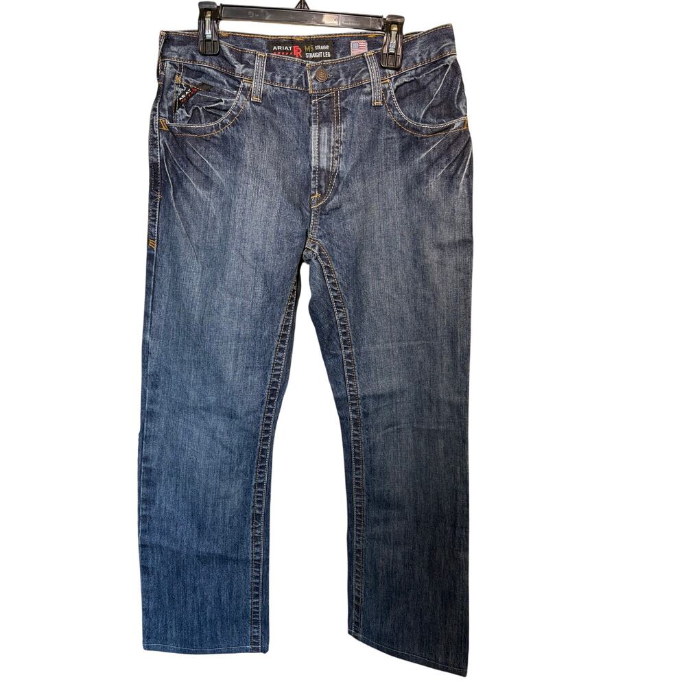 Ariat FR M5 Straight Basic Straight Leg Jeans ALTERED SIZE 34x31.5